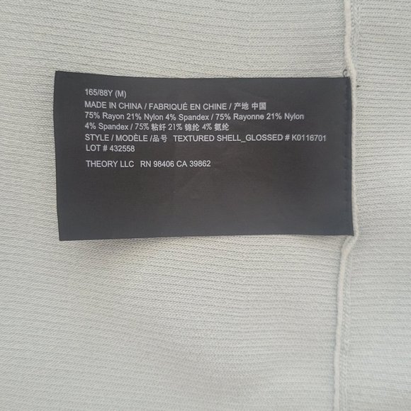 Theory peplum top - Picture 6 of 6